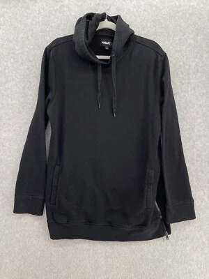 Tony HAWK Sudadera con Capucha Para Hombre Talla Grande Negro Sólido Suéter Manga Larga Cremalleras Laterales Foto 1 de 4