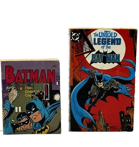 VTG Batman & Robin: The Cheetah Caper & The Untold Legend of the Batman Books VG - Picture 1 of 19