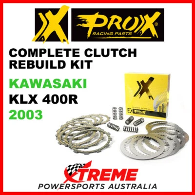 Kit completo de reconstrucción de embrague ProX Kawasaki KLX400R KLX 400R 2003 16, CPS34000 Foto 1 de 2