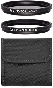 ICE 40mm ND1000 UV Filter ND set Neutral Density 40 mm fits Fuji X10 X20 X30 X40 - Picture 1 of 1