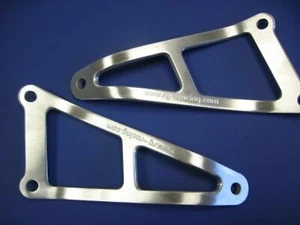 R&G EXHAUST HOLDER FOR SUZUKI GSX-R 600 1996 > 2000 WHEEL SILVER SINGLE PIECE - Picture 1 of 1