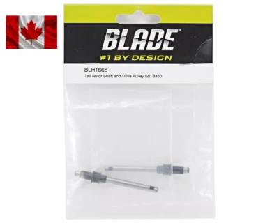 Blade RC Helicopter Tail Rotor Shaft & Drive Pulley Set (2) 450X 330S BLH1665 - Image 1 of 3