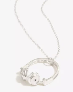 RockLove Marvel Guardians Of The Galaxy Headphone Necklace Sterling Silver - Picture 1 of 7