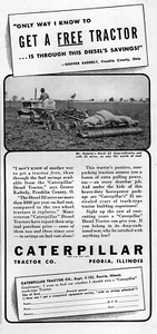 1940 Caterpillar Model D2 Tractor Original Print Ad - Picture 1 of 1