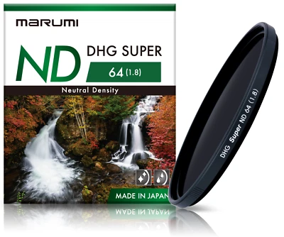 Marumi DHG Super ND64 Neutral Density Filter (1.8) Sizes 67mm - 105mm - Image 1 of 2