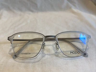 Modo Titanium Model 4077 47[]20-140 Eyeglasses Frames - Image 1 of 4