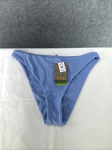 NWT Volcom Women's Size Medium Simply Seamless Skimpy Bikini Bottom Blue $42 - Picture 1 of 10