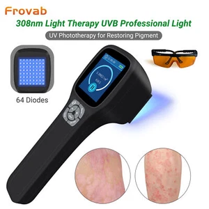Lámpara ultravioleta UV de 308 nm tratamiento enfermedades de la piel para brazos espalda cuello - Imagen 1 de 19