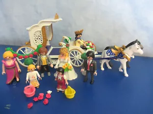 Hochzeit Hochzeitskutsche Brautpaar v Figuren zu 4296 Kirche Playmobil 4915 - Bild 1 von 5
