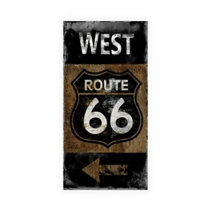 Stampa Su Tela Su Carta Poster o Quadro Wilson Luke Route 66 West - Picture 1 of 2