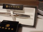 VERY RARE CROSS WINDOW CLIP POLISHED CHROME BAPPOINT PEN $80 NEW GIFT