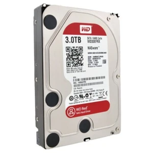 Western Digital WD Red WD30EFRX 3TB 5400Rpm 64Mb Cache SATA III 3.5 " HDD NAS - Foto 1 di 4