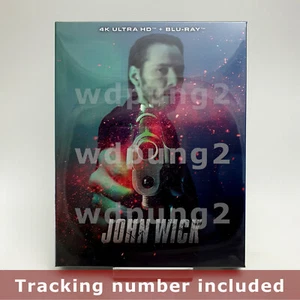 John Wick - 4K UHD + BLU-RAY w/ Slipcover / NOVA - Picture 1 of 6