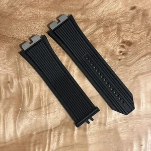 HUBLOT watch strap Unico One Click Strap Black Rubber Belt Big Bang Used - Picture 1 of 4