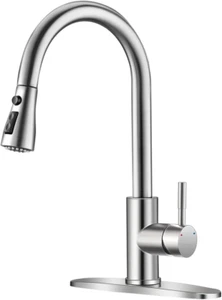 Llave De Agua Para Cocina Con Rociador Extraible Grifos Fregadero Lavamanos Baño - Bild 1 von 12