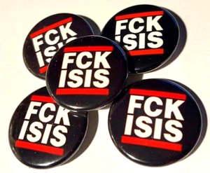 1x FCK ISIS Button Biji Kurdistan YPG FCK Grüne Anti NATO Peace Frieden Antifa - Imagen 1 de 1