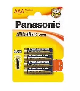 ⭐ 48 Pilas Panasonic 1,5V AAA alkalinas power LR03 - Envio desde España ⭐ - Imagen 1 de 1