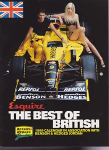 Esquire The Best Of British 1999 A4 Kalender mit Benson & Hedges Jordan - Bild 1 von 3