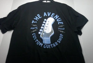 The Avenue Custom Guitar Shop Austin Texas Graphic Sonoma Adult Size Large Tall - Picture 1 of 5