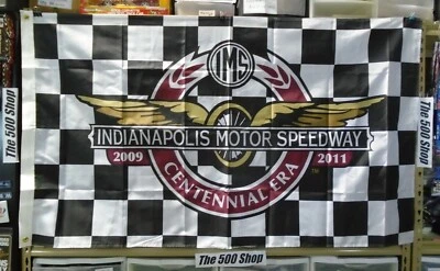 Флаг Indianapolis Motor Speedway Centennial Era Celebrating 100 year 3 фута x 5 футов IMS - Изображение 1 из 4