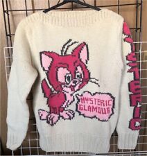 Hysteric Glamour Knit Cat Cowichan sweater New Free Size Japan