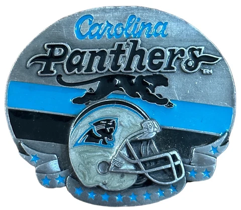 Vintage 1994 Team NFL Carolina Panthers Limited Edition #3263/10000 Belt Buckle Cover