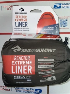 Sea To Summit Reactor Extreme Liner STANDARD Toasty 78” BRAND NEW - Picture 1 of 4
