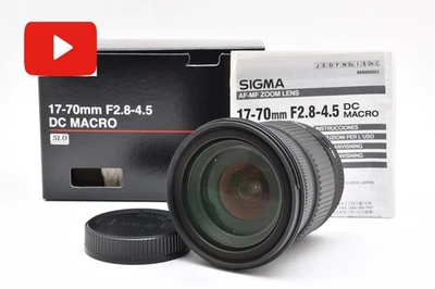 [MINT w/Box] Sigma 17-70mm f/2.8-4.5 DC Macro Lens for Pentax K from Japan - Image 1 of 4
