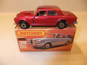 Matchbox Superfast No. 39 Rolls Royce 1979 w/ Rare Tan Interior - Picture 1 of 11