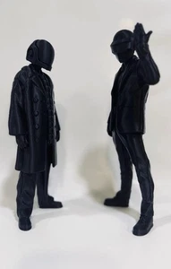 Daft punk action figure 10 inches tall display, art home decor Matte Black - Picture 1 of 3