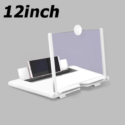 Lupa de pantalla de 12 pulgadas para teléfono celular última versión amplificador de videoteléfono 3D Foto 1 de 4
