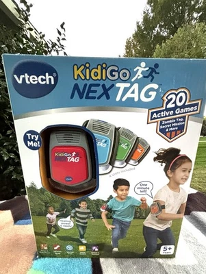 Nuevo VTech KidiGo NexTag 20 Juegos Etiqueta Electrónica 4 Piezas Sin Internet NUEVO Foto 1 de 4