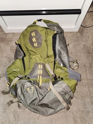 granite gear backpack Outdoor Hiking Napali 50 Green Yellow Grey - Image 1 of 4