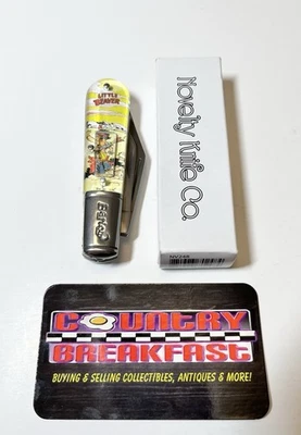 Little Beaver USA Novelty Knife Co. Barlow Cuchillo Plegable de Bolsillo Trampero Nuevo en Caja Foto 1 de 3