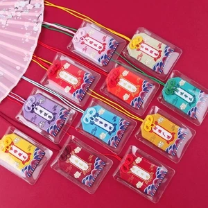 Lucky Trinket Amulet Sachet Japan Blessing Bag DIY Keychain Brocade Bag - Picture 1 of 22