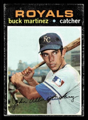 1971 Topps Buck Martinez #163 - Kansas City Royals - Image 1 of 2