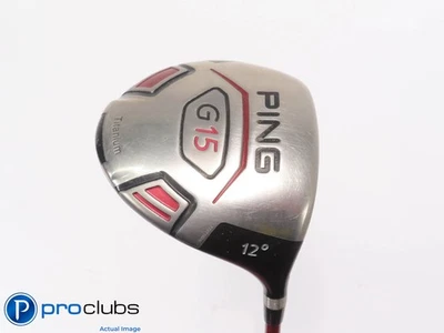 PING G15 Titanium 12* Driver - PING TFC-149 Senior Flex - 463309 - Image 1 of 4