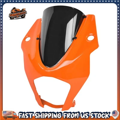 Motorcycle Headlight Fairing Windshields for 2022 RC 390 200 125 2022-2023 - Image 1 of 4