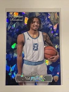 2023-24 Topps Chrome Sapphire Nick Smith Jr SS-15 Sapphire Selection RC Hornets - Picture 1 of 6