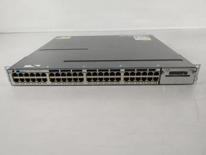 Cisco Catalyst 3750-X WS-C3750X-48P-L 48-Port Gigabit Ethernet Managed PoE+ - Picture 1 of 9