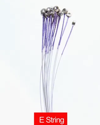 E Violin String 3/4-4/4 size High quality German Silver fiddle parts accessories - Image 1 of 3