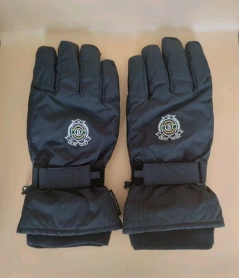 BOGNER  "The Club Men" HERREN Schnee HANDSCHUHE Teil-LEDER SCHWARZ Größe 10,5  - Bild 1 von 4