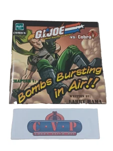 Mini cómic GI Joe vs Cobra 2002 #1 catálogo bombas estallando en el aire Larry Hama - Imagen 1 de 1