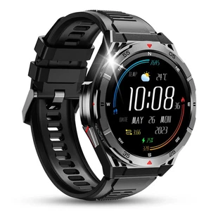 Militär Smartwatch Herren mit Bluetooth-Anrufe 5ATM Wasserdicht GPS Kompass - Bild 1 von 17