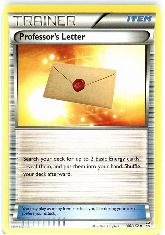 Professor's Letter - 146/162 - Uncommon - Heavily Played - Image 1 of 1