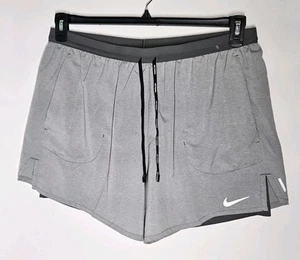 Nike Flex Stride 2-in-1 Running Shorts Standard Fit 4.5" CJ5467-068 sz XXL (XL) - Picture 1 of 10