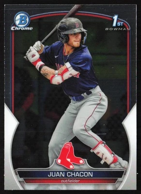 2023 Bowman Chrome Prospects Juan Chacon #BCP-105 GS1-2 - Image 1 of 2
