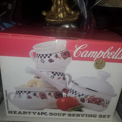 Campbell's Hearty 6PC Serving Set. New In Box. - Image 1 of 3