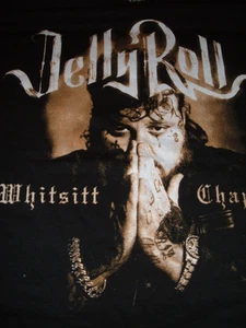 Jelly Roll Whitsitt Chapel schwarzes T-Shirt neu mit Etikett Größe Medium - Bild 1 von 4