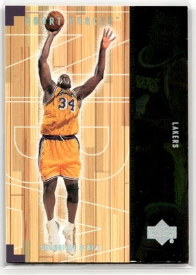 1999-00 Upper Deck Hardcourt #CF5 Shaquille O'Neal Court Forces - Image 1 of 2